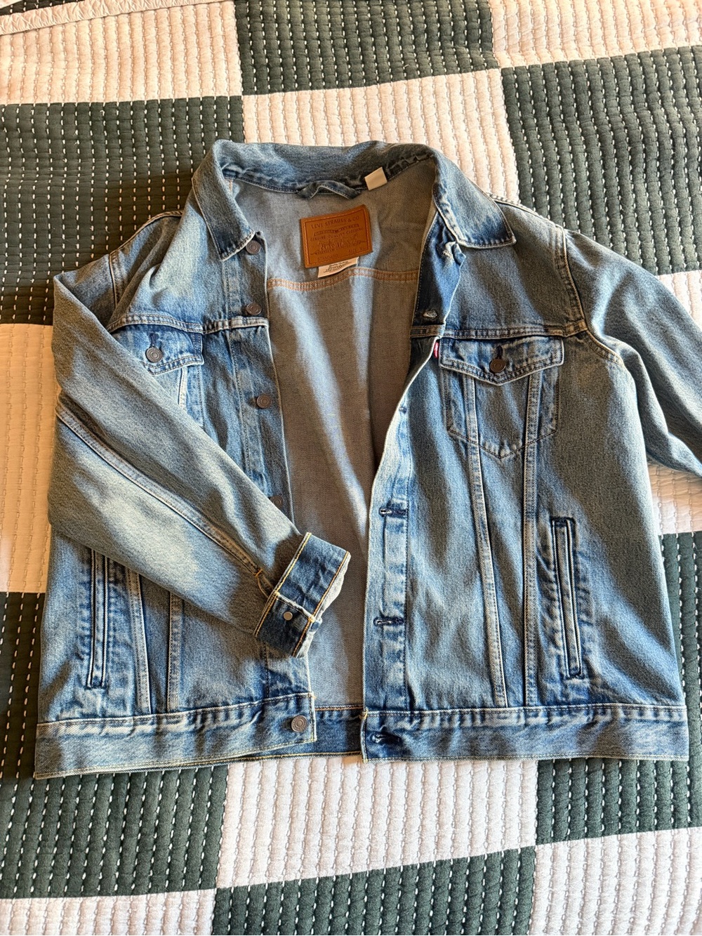 Levi's vintage Light Blue Denim Trucker Jacket